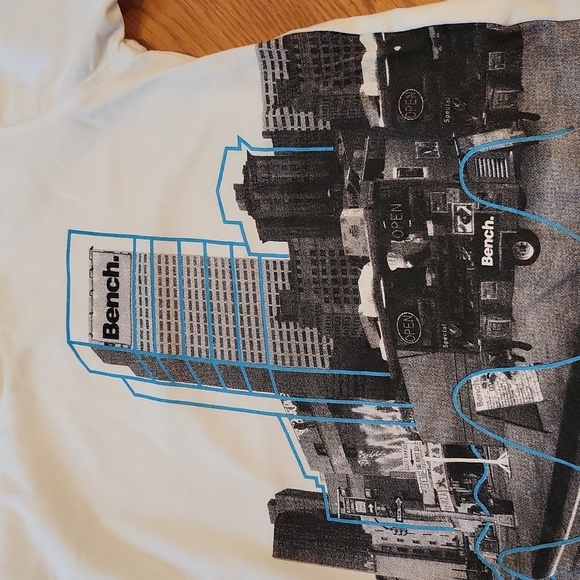 Bench white short sleeved tee shirt - Picture 4 of 6